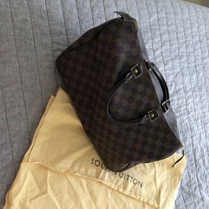 Louis Vuitton Damien Ebene Speedy 35